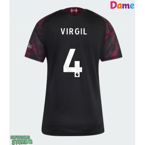 Liverpool Virgil van Dijk #4 Replika Tredjetrøje Dame 2026-27 Kortærmet